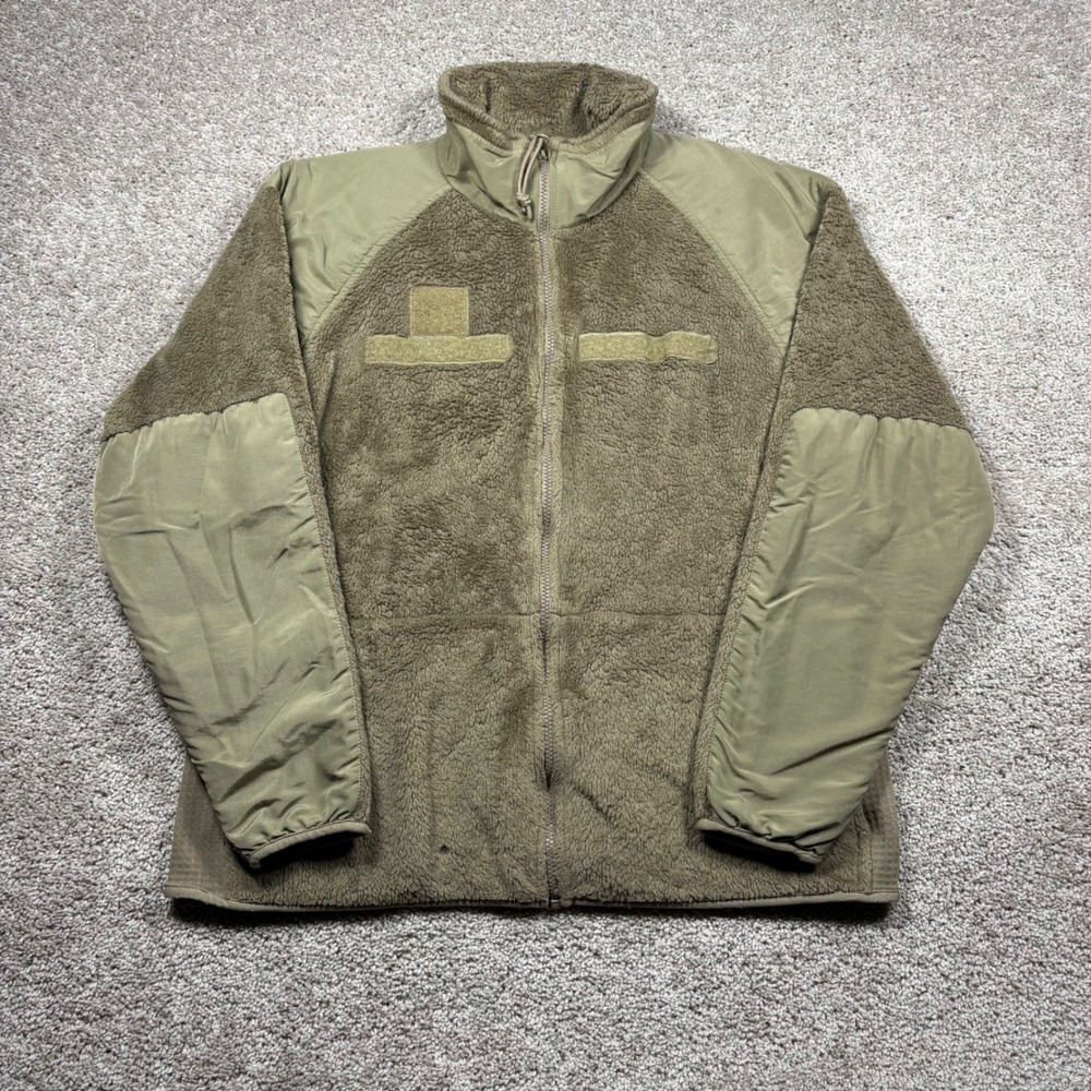 US Military ECWCS Gen 3 Level 3 Polartec Fleece Jacket Foliage Green Medium Reg